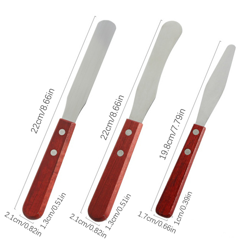 Hair Wax Stick - △ Paslanmaz Çelik Ağda Çubukları Spatulaları