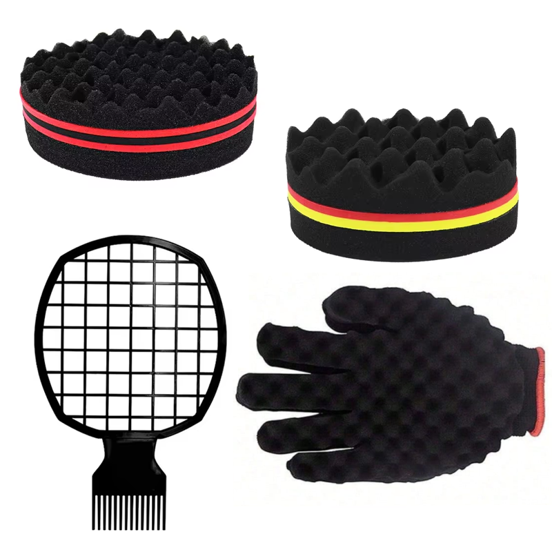 Men'S Grooming Brush - 2 adet Afro Twist Saç Tarağı