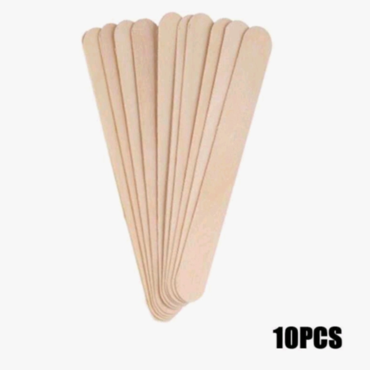 Hair Wax Stick - 10 Adet Tek Kullanımlık Doğal Ahşap