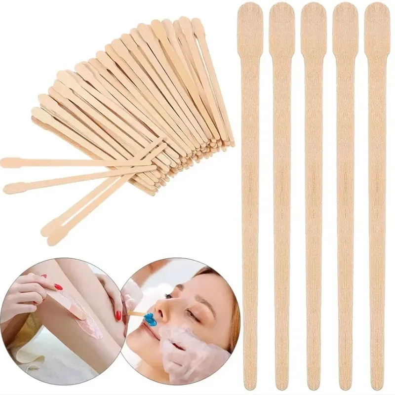 Hair Wax Stick - Kadın Ahşap Epilasyon Çubuğu Tek Kullanımlık
