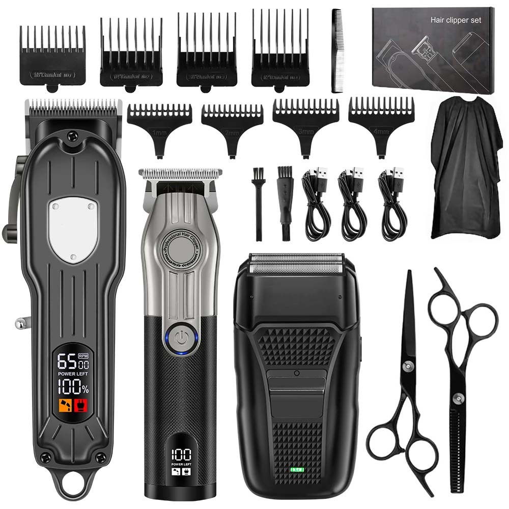 Men'S Grooming Brush - Erkekler için Profesyonel Berber Saç Kesme