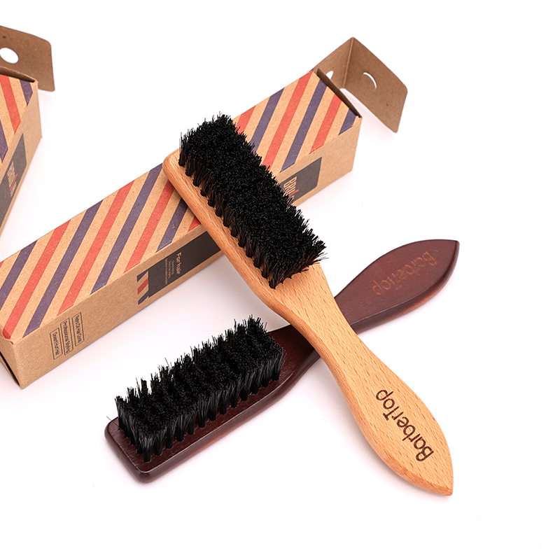 Men'S Grooming Brush - Barbertop Erkekler Sakal Fırçası Ağaçlık Saplı
