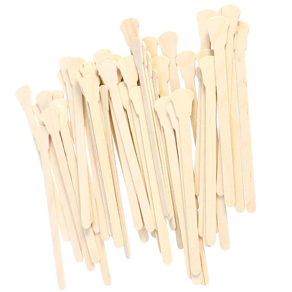 500 Adet Ahşap Ağda Spatulası  - Hair Wax Stick incelemesi ve fiyatı