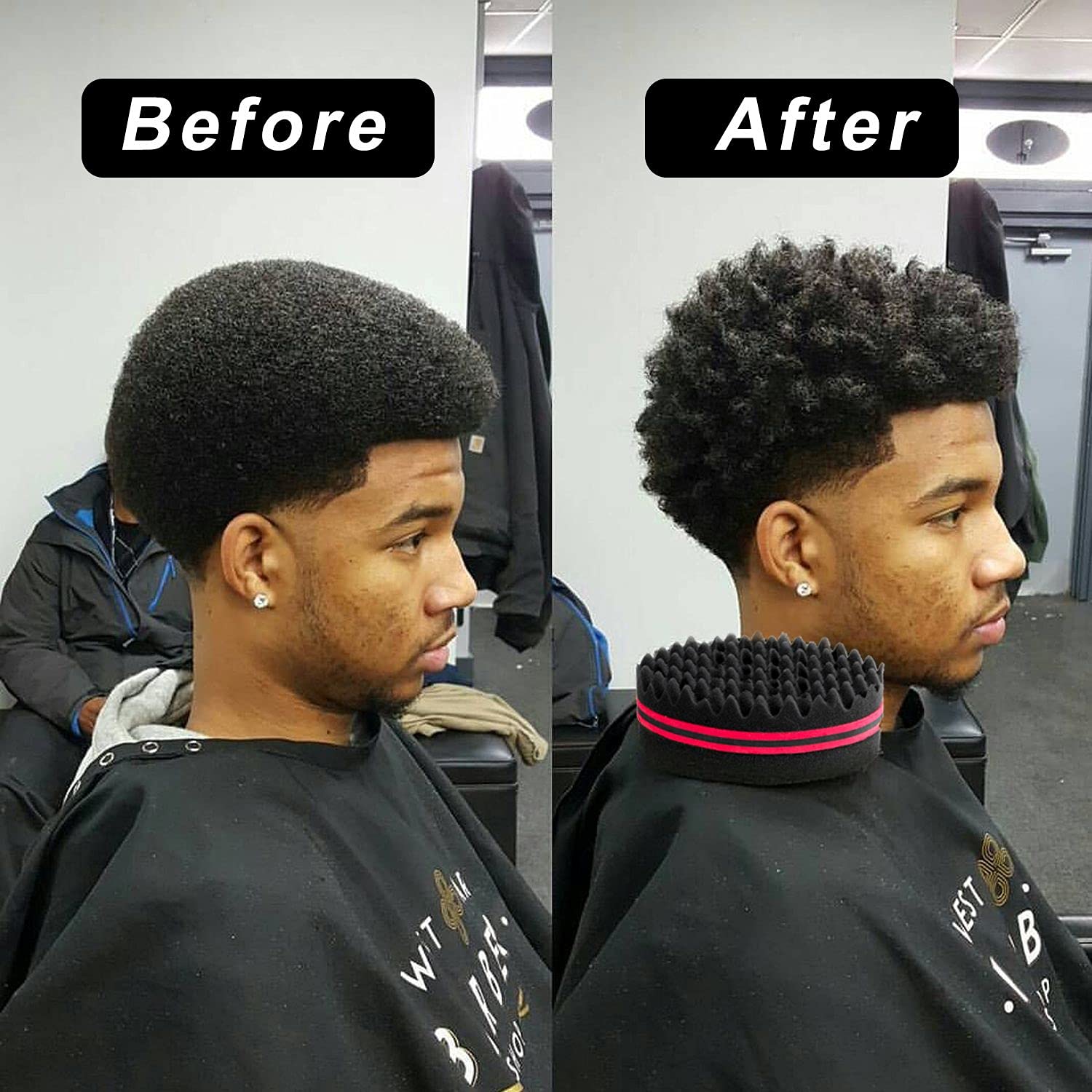 Erkekler İçin Profesyonel Afro - Men'S Grooming Brush incelemesi ve fiyatı