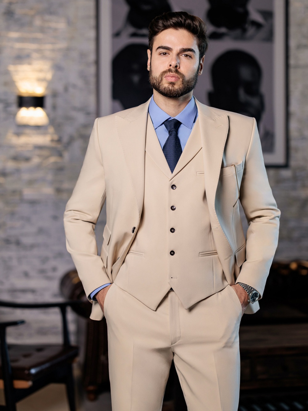 2027 Yeni Erkek Slim Fit Takım - Men Grooming Outfit incelemesi ve fiyatı