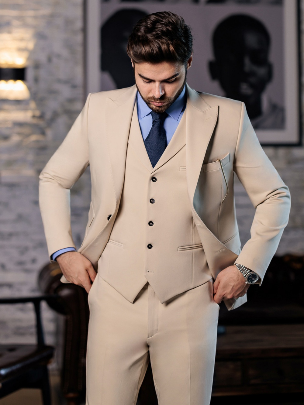 2027 Yeni Erkek Slim Fit Takım - Men Grooming Outfit incelemesi ve fiyatı