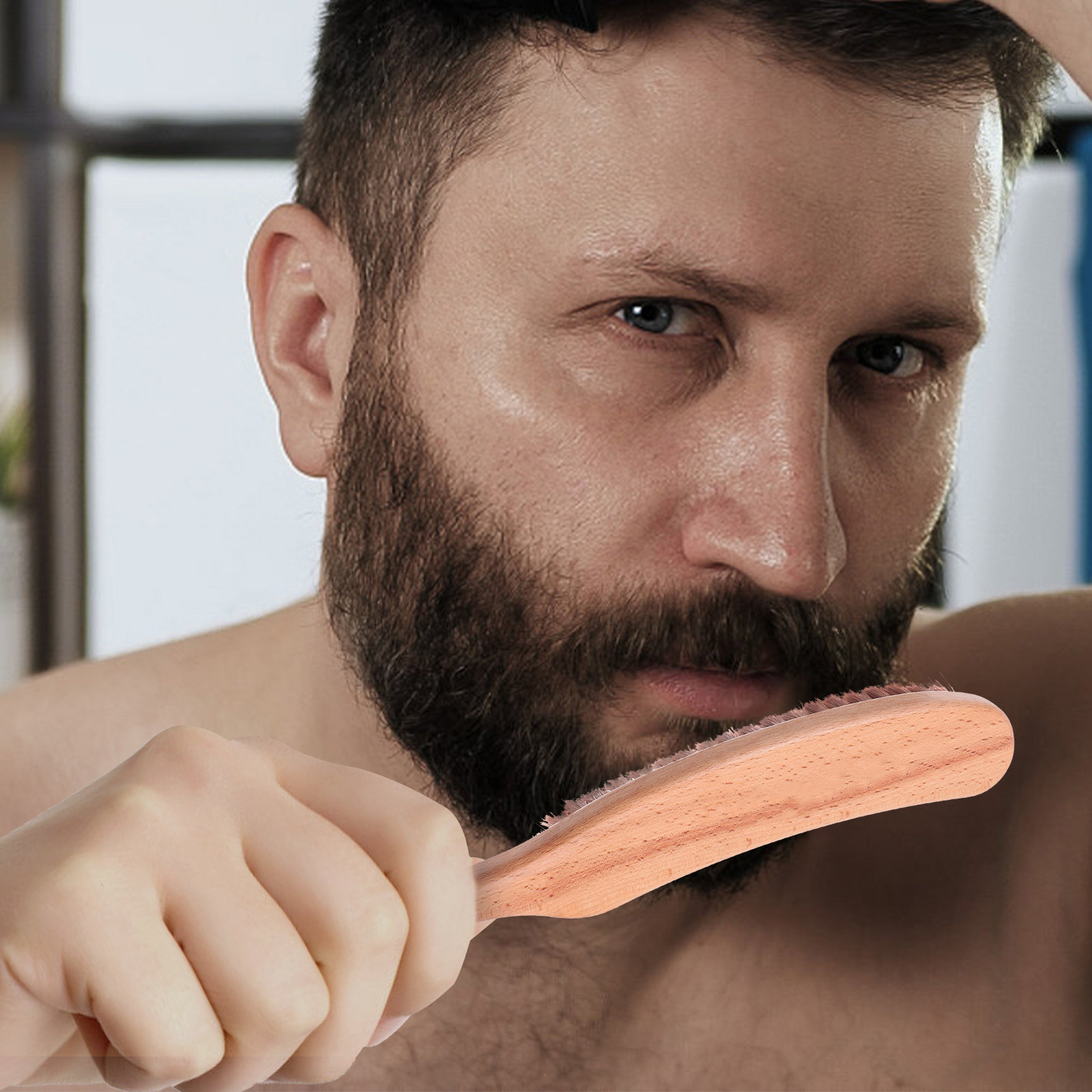 1 Adet Premium Naylon Sakal Fı - Men'S Grooming Brush incelemesi ve fiyatı